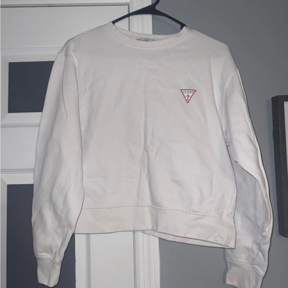 Vintage Guess Crewneck Cropped Sweatshirt